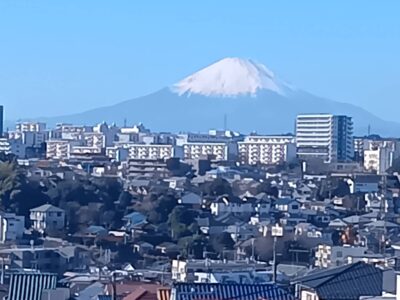 富士山一望！