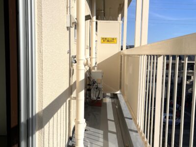 南向きベランダ