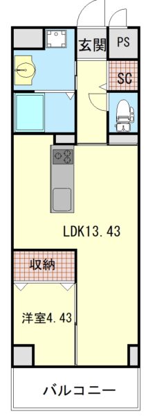10階間取り図