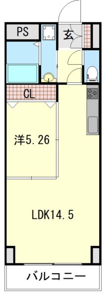 8階　間取り図
